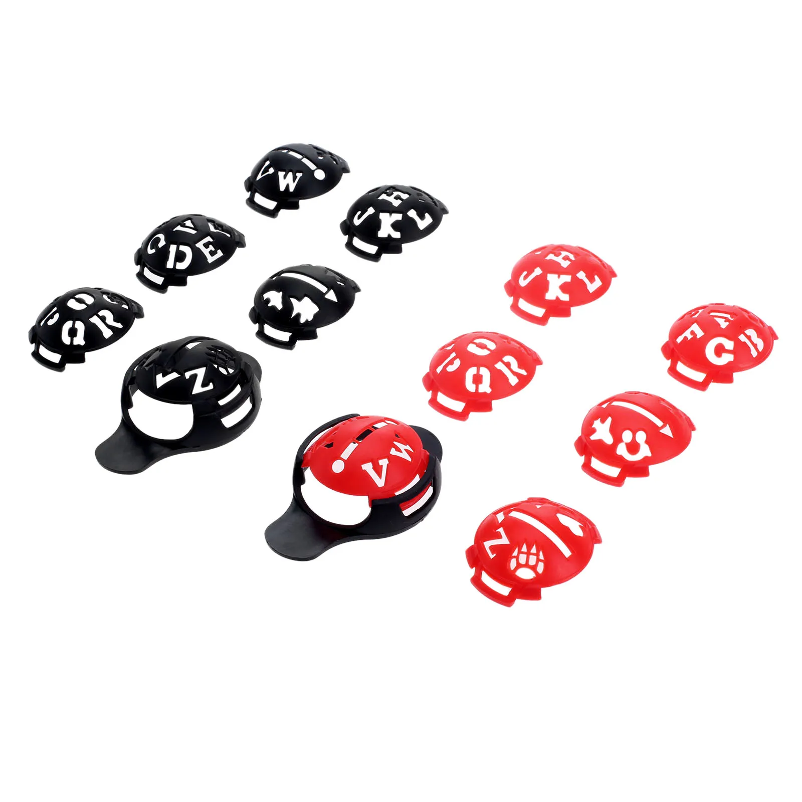 1 комплект Пластик мяч для гольфа линия шаблон маркера лайнера качели положить