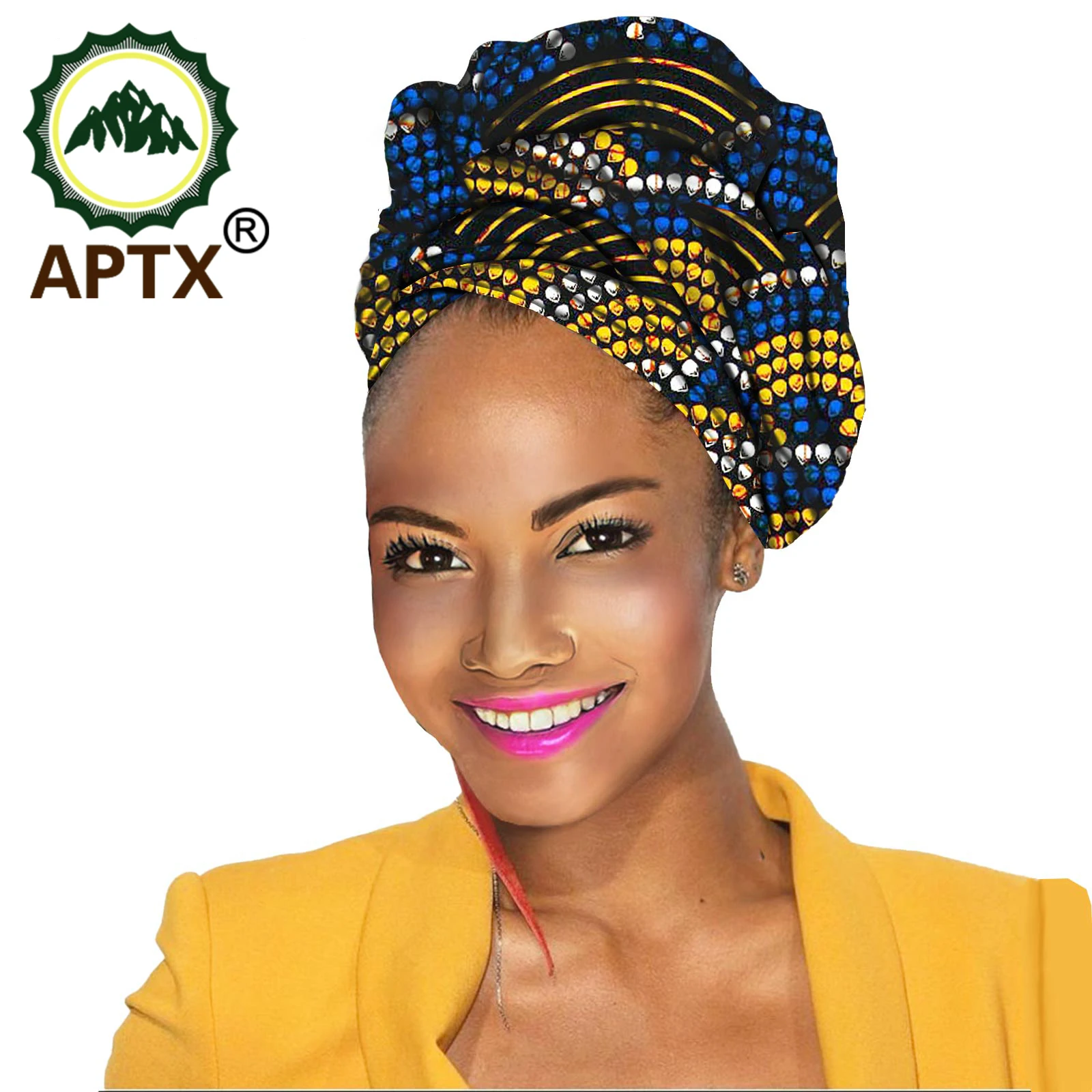 

Head Wraps African Turban For Women Headties Batik Pure Cotton Ankara Style Dashiki Apparel Summer 2021 Traditional Female