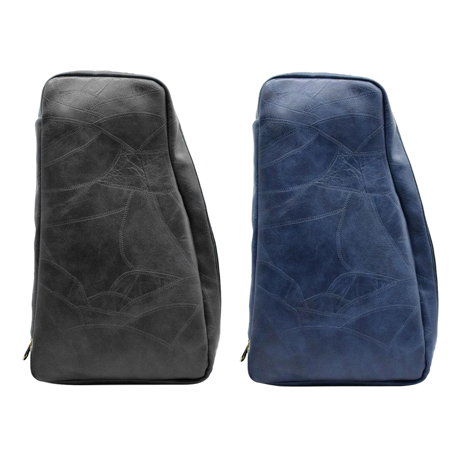 

Hair Stylist PU Leather Sling Backpack Hairdressing Tools Shoulder Bag