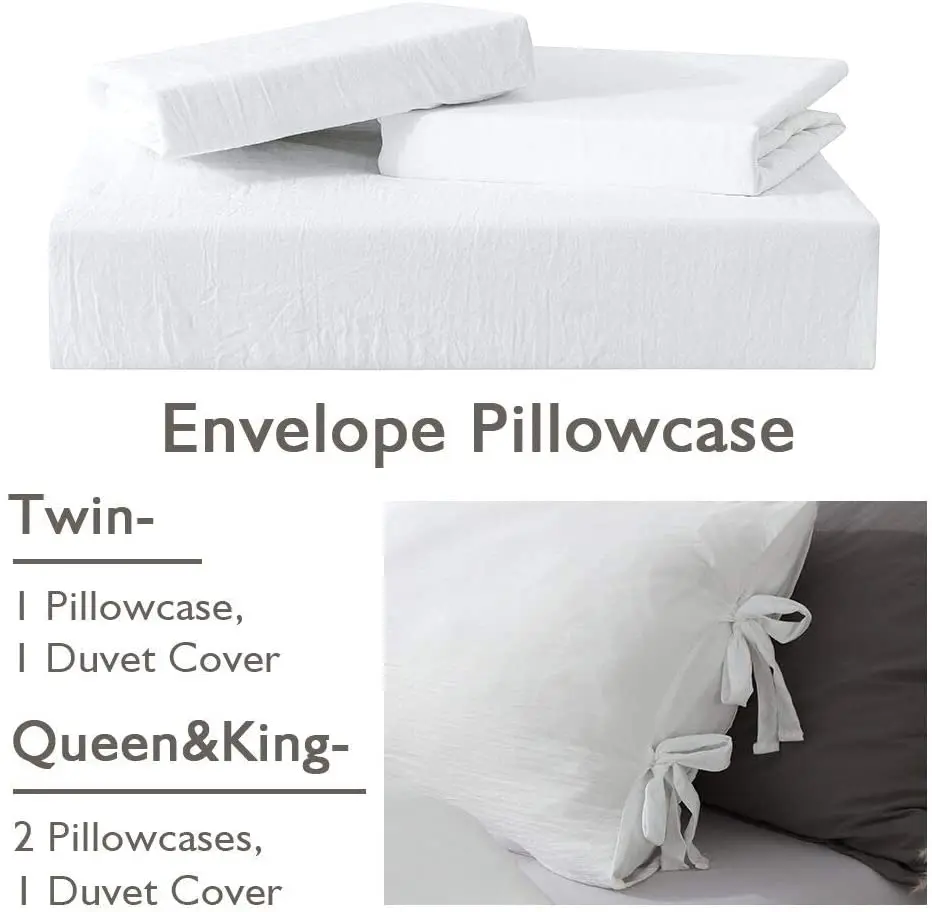 

White Duvet Cover 200X200 Bed Cover Comfortable Bedding Set King Comforter Bedding Set QW11#