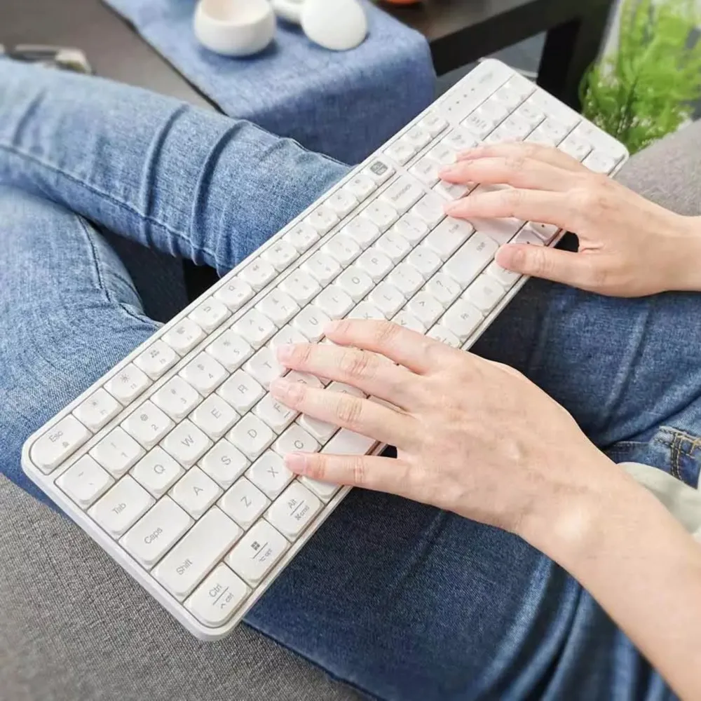 Беспроводная Офисная Клавиатура и мышь MIIIW с одним USB управлением 104 клавиш 2 4 ГГц