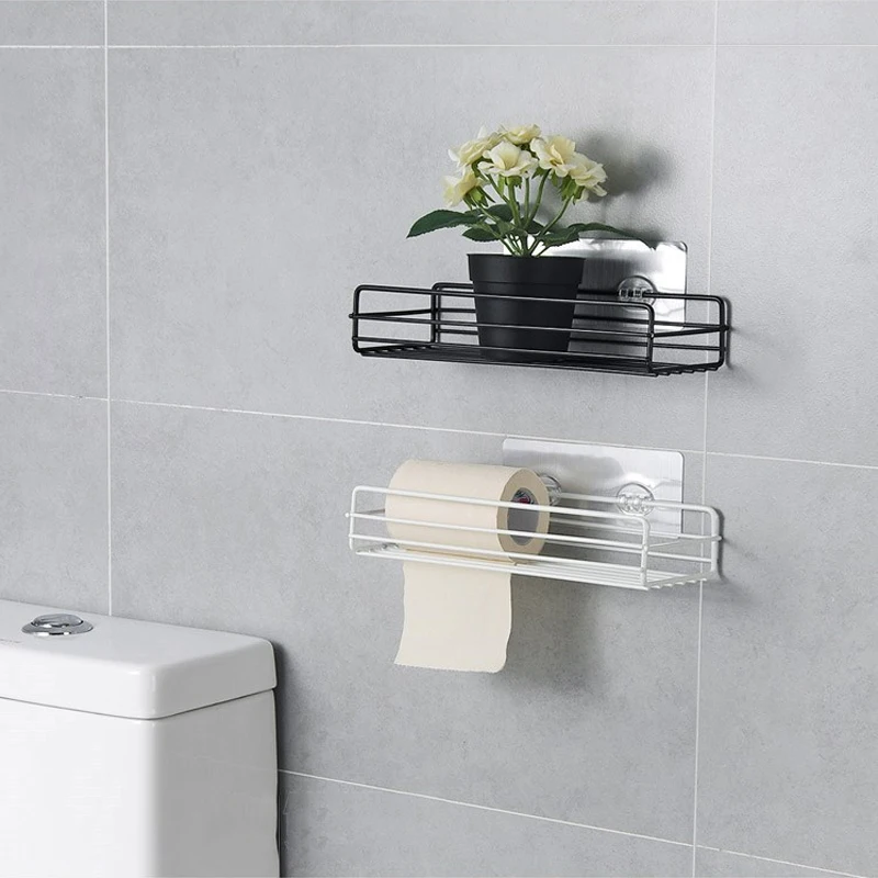 Полки для ванной комнаты настенные туалеты без перфорированного хранения