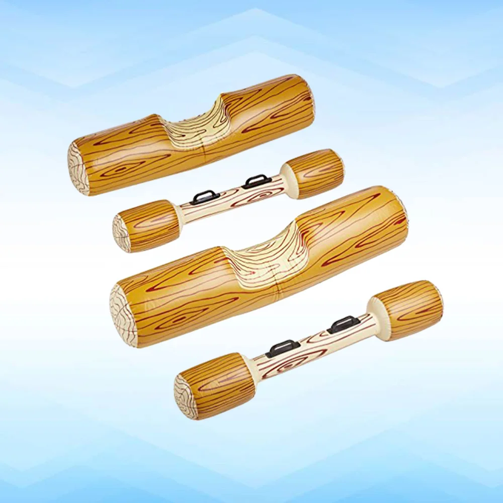 

4pcs Children's Inflatable Water Wooden Stick Shape Water Outdoor Swimming Tool for Adult Child Beach Pool