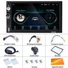 Автомобильный мультимедийный плеер реакosound 7 дюймов HD 2Din Wifi Android 9,1 с GPS-навигацией Bluetooth FM Mirror Link автомобильная аудиосистема USB