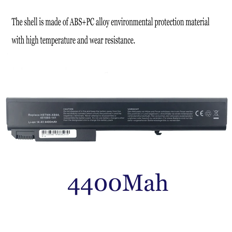 1 шт. Новый внутренний аккумулятор для ноутбука HP EliteBook 8540p 8540w 8530p 8530w 8740w 8730p 8730w 6545b