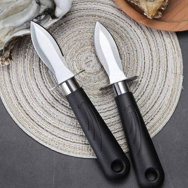 

Oyster Knife Sharp-edged Shucker Shell Seafood Opener Tool