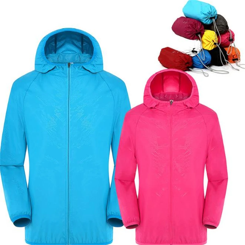 

Coat Men's Women's Casual Sun Protection Clothing Jackets Windproof Ultra-Light Rainproof Windbreaker
