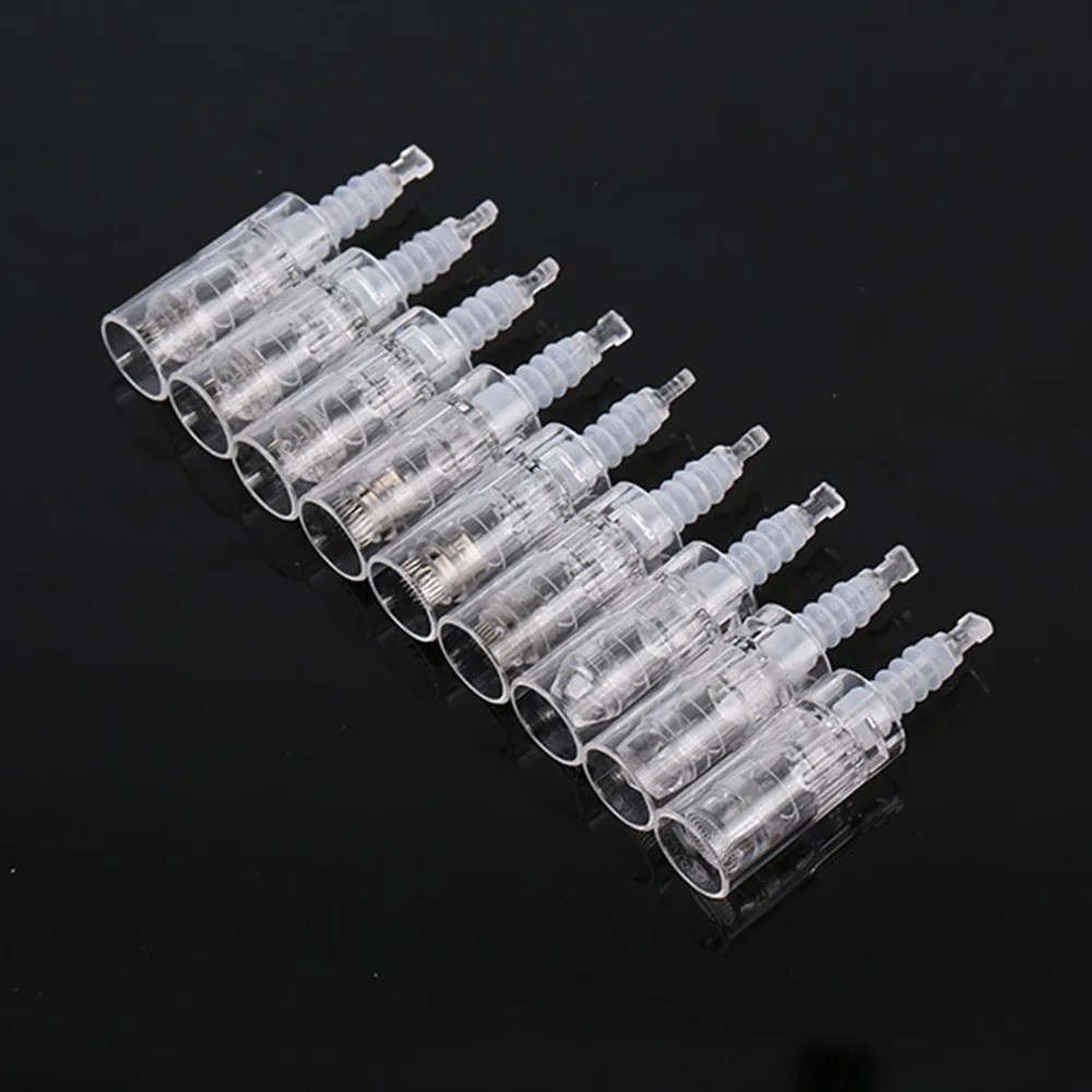Bayonet Screw Connector Microneedling Micro Tattoo Needle for Dr Pen 9/12/36/42Pin Nano Microneedles For MYM mesotherapy MTS | Красота и