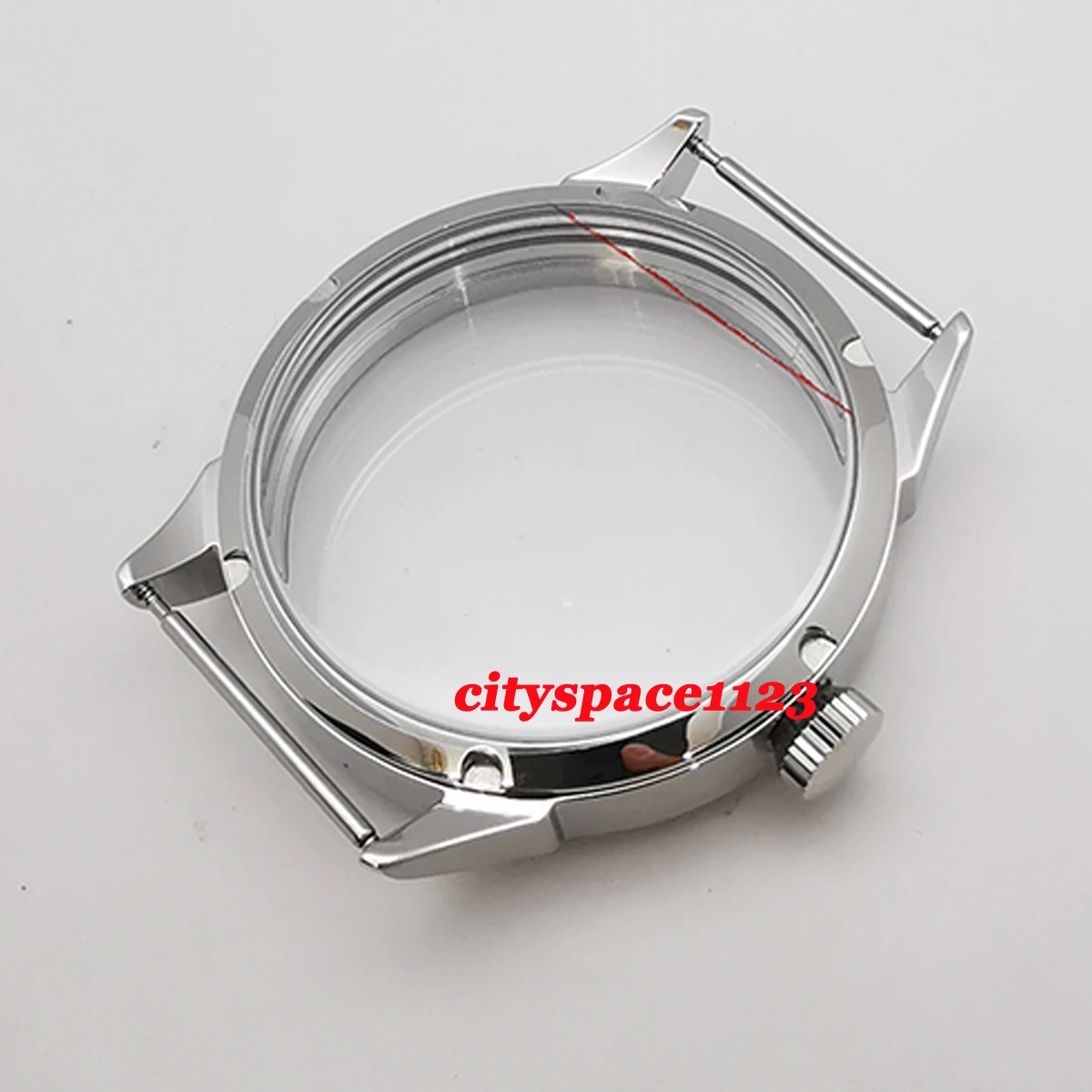 Чехол для часов стерильный из нержавеющей стали 42 мм подходит ETA 6497 6498 ST3600 часы с