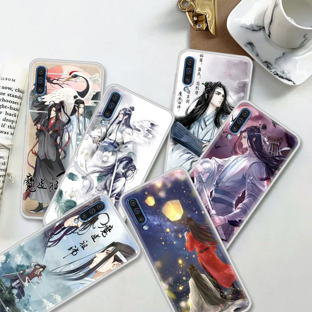 Чехол аниме Mo Dao Zu Shi для Samsung Galaxy A70 A50 A21s A30 матовый чехол из ТПУ телефона A20 A10 A20e A7 A9
