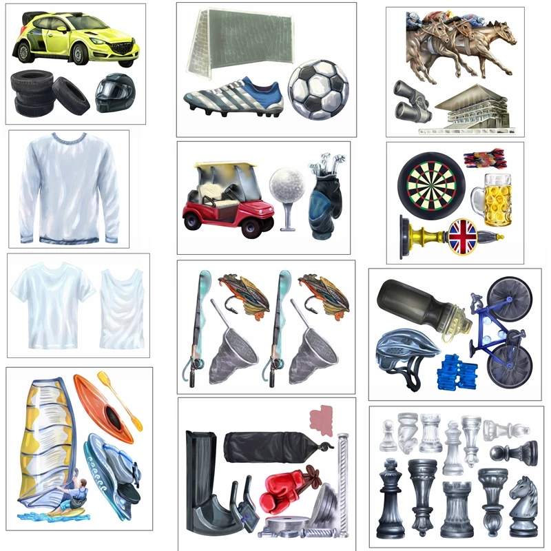 Metal Cutting Dies Matching Paper Cardstock Car Sports Chess Surfing Scrapbooking DIY Crafts Card Photo Making New Stencil 2020 |