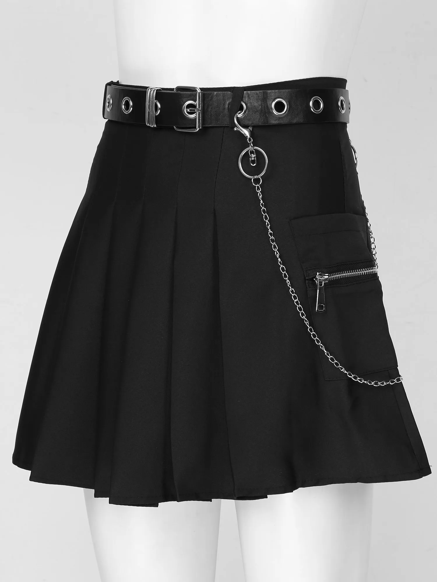 Женская плиссированная юбка с высокой талией Милая Мини-Юбка для танцев и