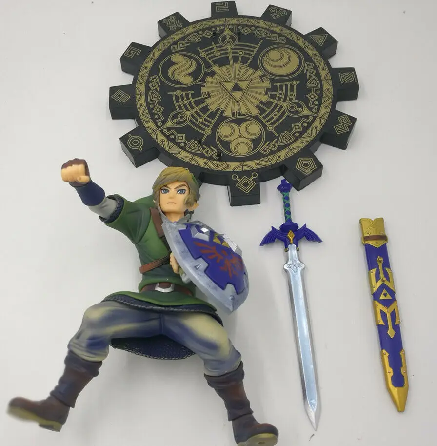 

Hot Selling 20cm Zelda Skyward Sword PVC Action Figure 1/7 Anime Game Toy Zelda Link Figurine Collectible Model Toy