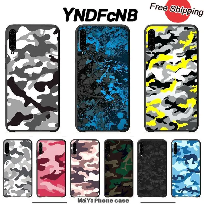 Роскошный камуфляжный чехол для телефона в стиле милитари с камуфляжным