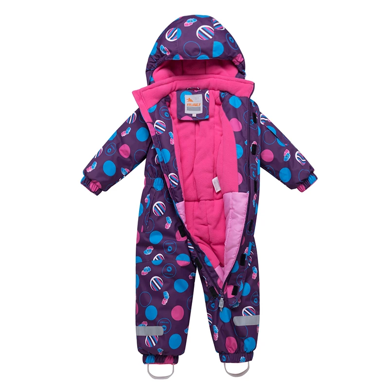 2021 Новинка лыжный костюм для девочек цельнокроеный зимний комбинезон высокого