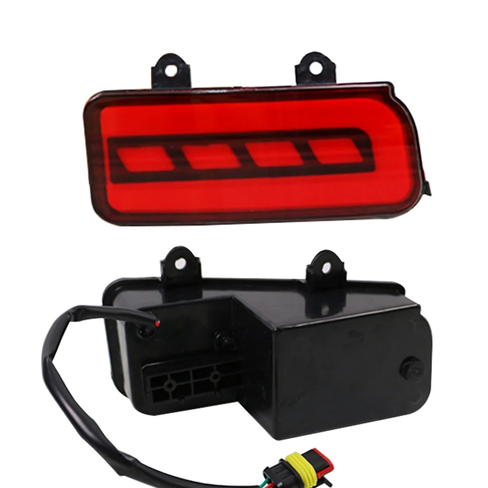 Автомобильная проблесковая 2 шт. светодиодный задний бампер светильник