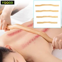 natural wood guasha scraping stick scraper for fat burner back shoulder neck waist leg body massage therapy slimming tool