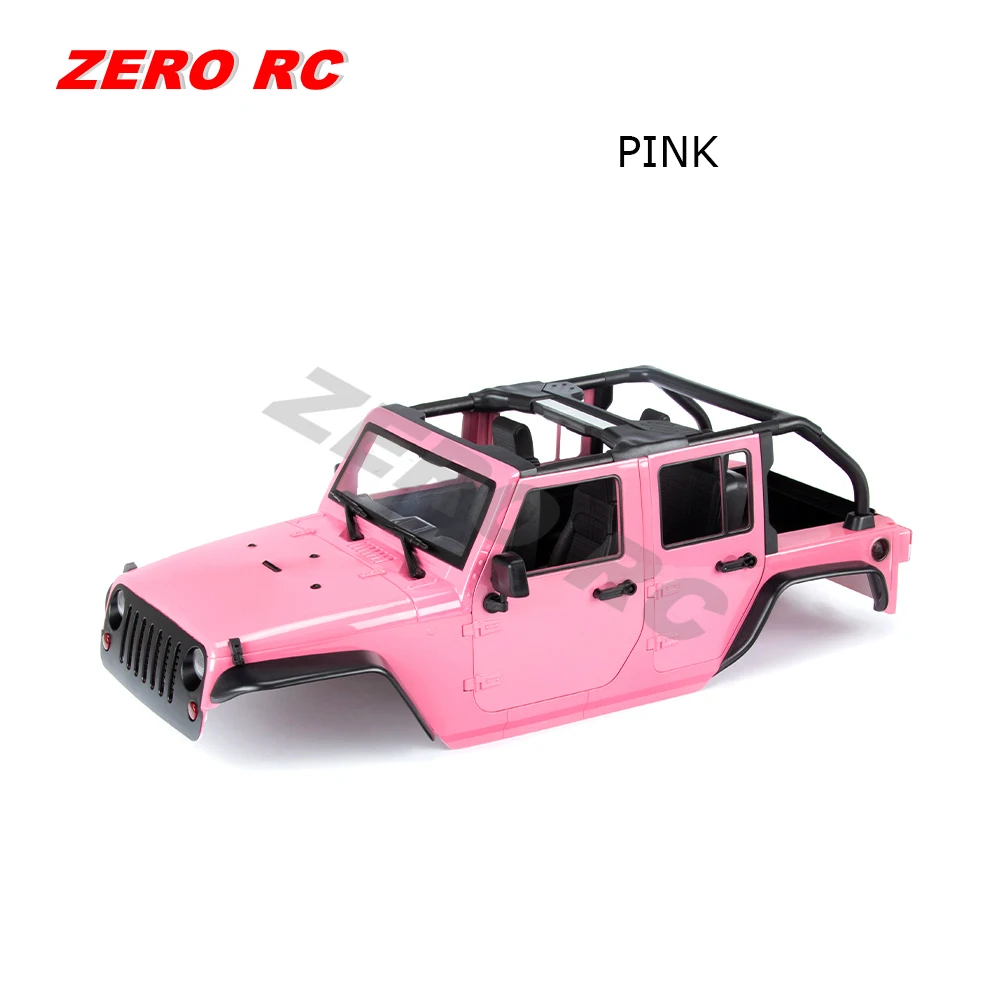 ROCK Crawler 1/10 JEEP WRANGLER RUBICON без крыши колесная база 313 мм трансформируемый твердый