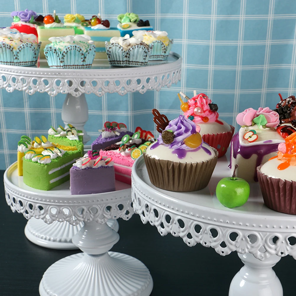 Тарелка для торта украшения вращающийся против скольжения круглая подставка с