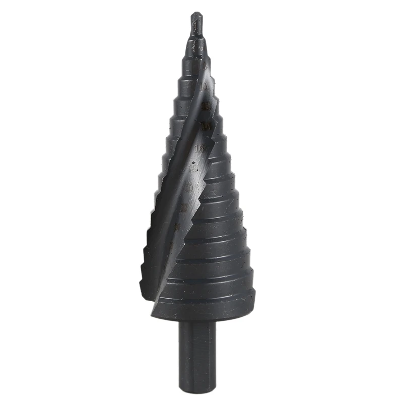 

HSS Step Drill Bit Set 4-12/20/32mm Metal Hole Cutter Wood Cone Core Drilling Hole Saw Tool Center Punch CNIM Hot