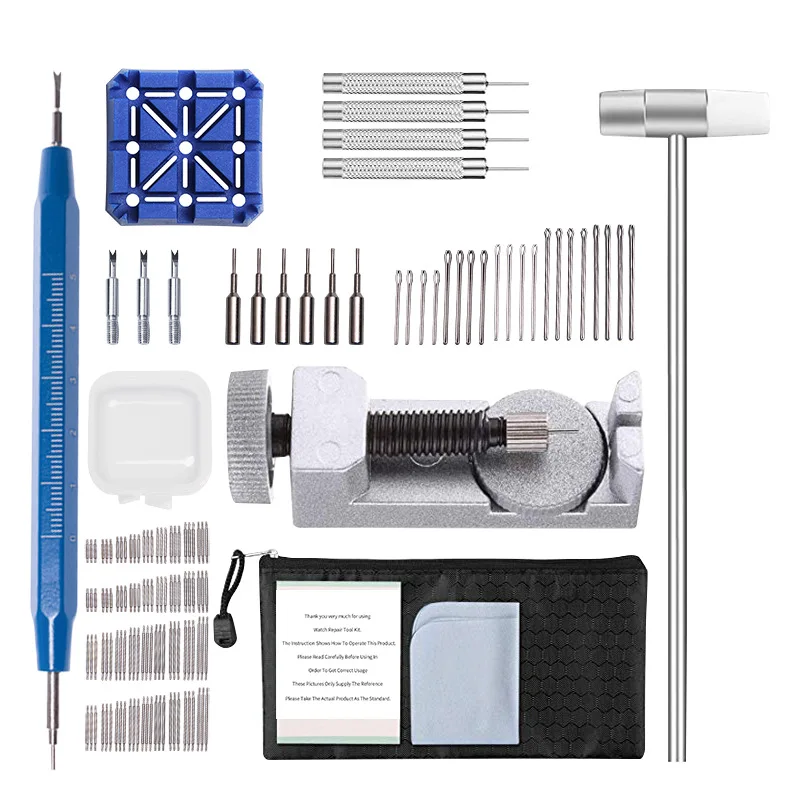 

406-piece Set Watch Dismantling Device Household Hardware Combination Tool Kit Watch Repair Tool Set Watches Repair Tools
