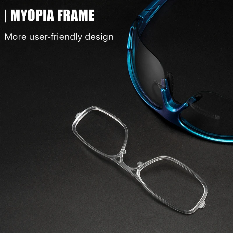 

ROCKBRO 2019 New Cycling Glasses Photochromic UV400 Myopia Frame Gradient Blue Sport Sunglasses Men Women Bike Bicycle Eyerwear