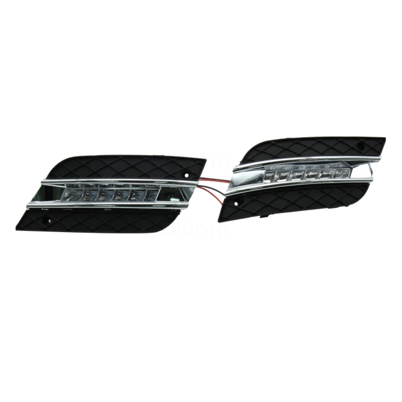 2 шт 12V светодиодный для Mercedes Benz ML350 W164 ML300 ML320 2010 2011 DRL Габаритные огни дневного