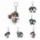 Аниме Dororo фигурка Косплей Hyakkimaru акриловый брелок Модель Q версии милая сумка подвеска Украшение двусторонний брелок