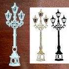 Уличная лампа металлические штампы трафарет Сделай Сам альбом для скрапбукинга шаблон для бумажных карточек