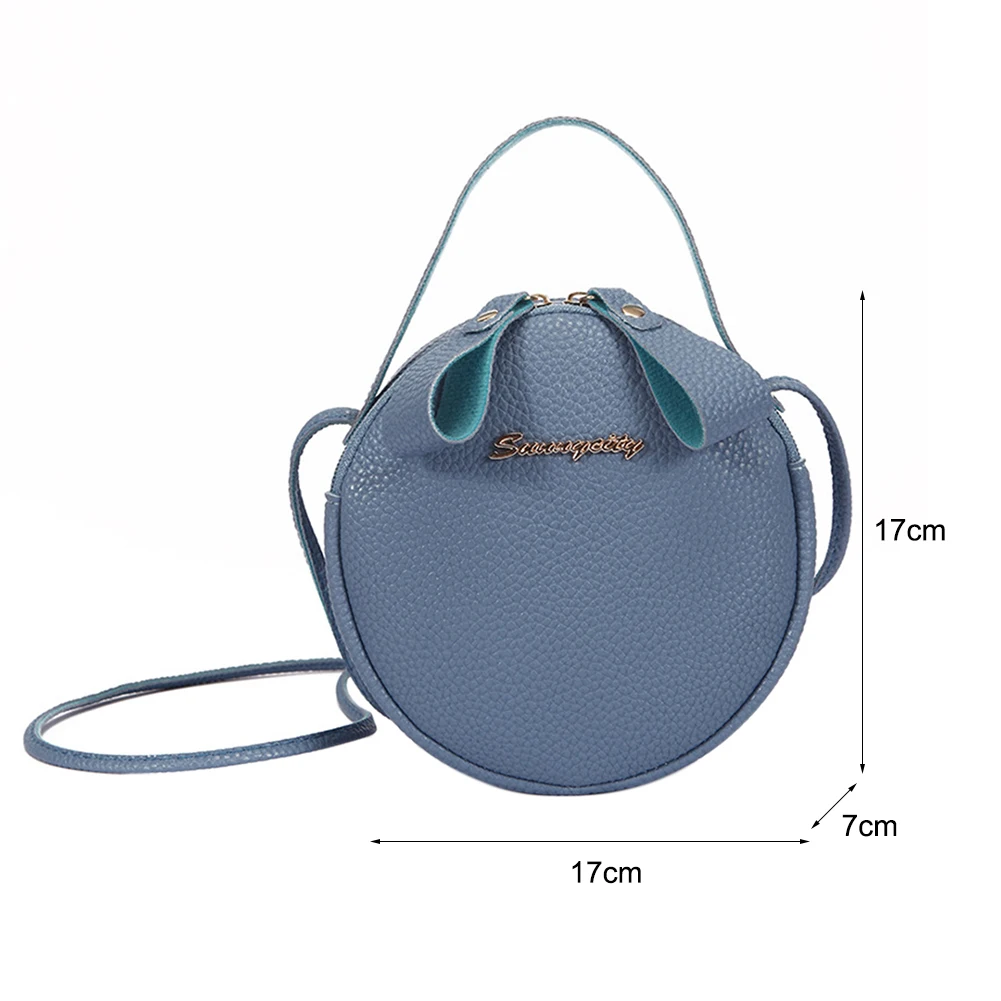 1 шт. кошелек через плечо сумки для женщин круглые сумка мессенджер мини из