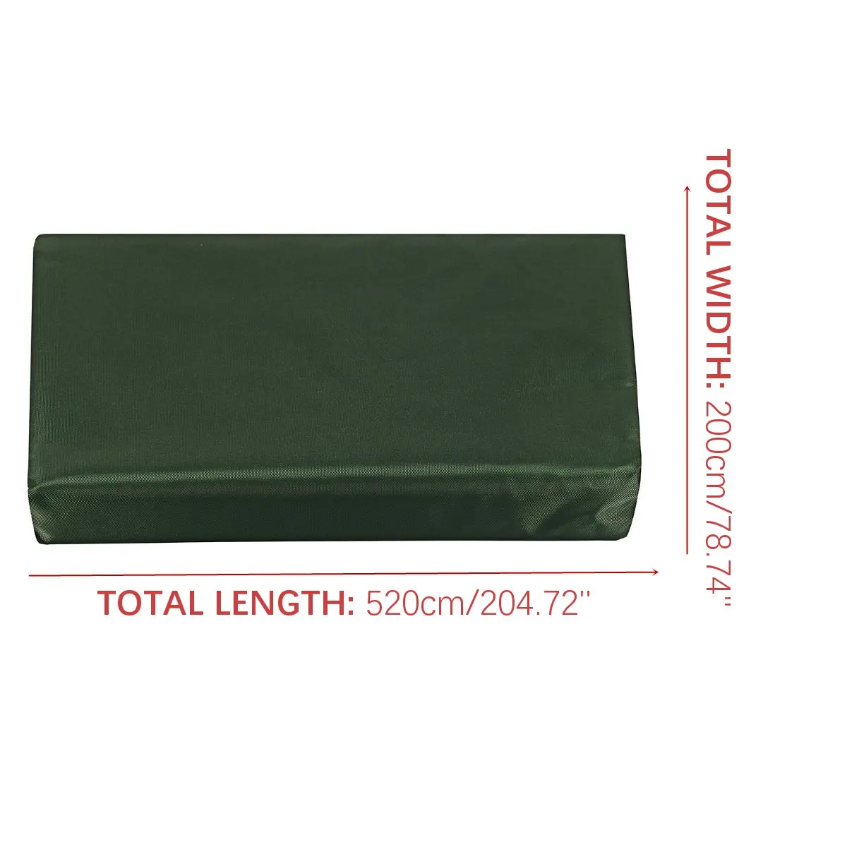 

New 5.2x1.2M Sun Shade Pergola Canopy Outdoor Camping Tent Sunshade Cover Garden Patio Pool Shade Sail Sun Shelter Awnings Cloth