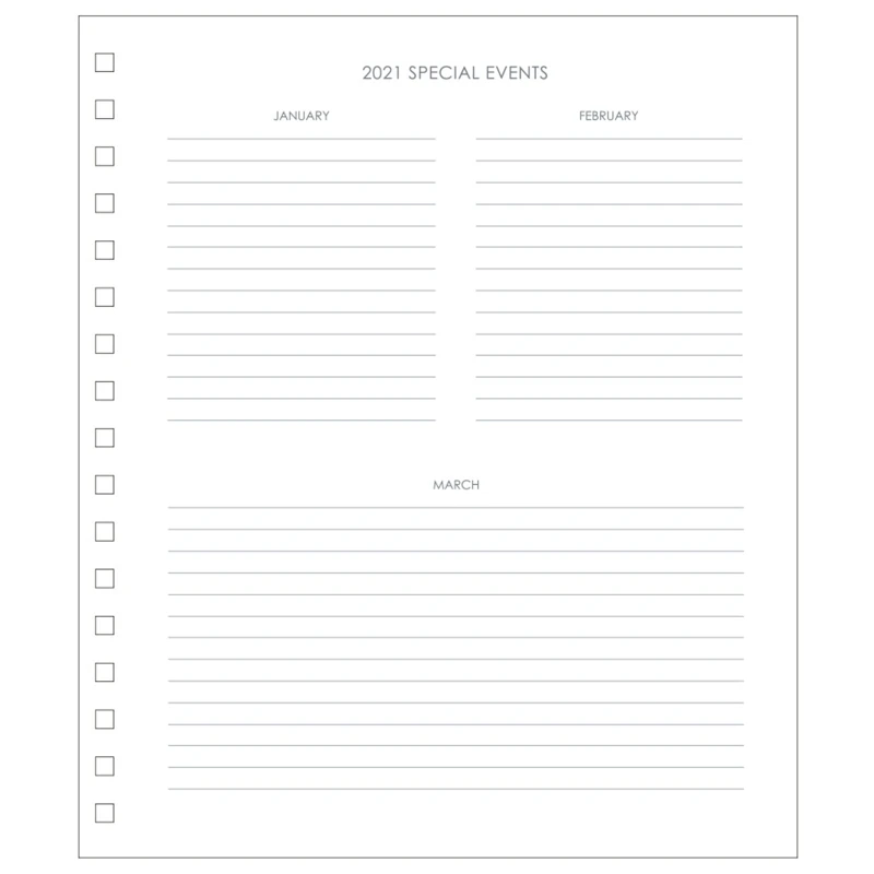 

2021 Agenda Planner Organizer B5 Coil Notebook Journal Daily Monthly Weekly Schedule School Office Supplies Dropship