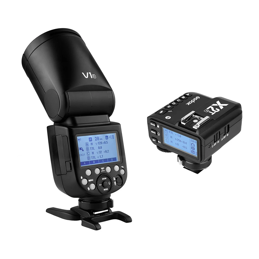 Godox V1F Camera Flash Speedlite for Wedding Studio X2T-F TTL Wireless Trigger Fuji Fujifilm X-Pro2 X-T2 X-T1 Cameras | Электроника