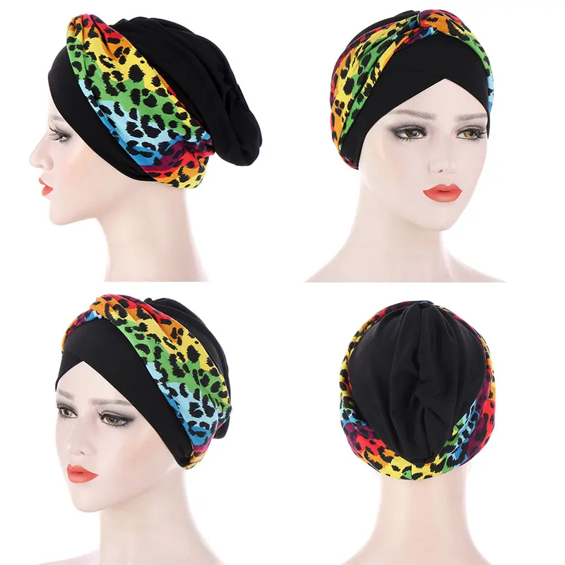 

India Muslim Women Hijab Hat Cancer Chemo Cap Braid Beads Turban Headscarf Islamic Head Wrap Lady Beanie Bonnet Hair Loss Cover