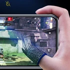 Дышащие эластичные перчатки с защитой от пота, перчатки для мобильных игр, варежки для пальцев, приспособление для игры PUBG COD, артефакт для экранных игр