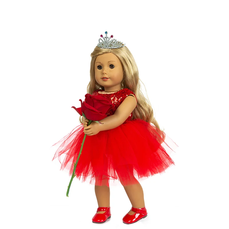 Симпатичная Юбка с экраном подходит для американской девочки 18 дюймовых кукол