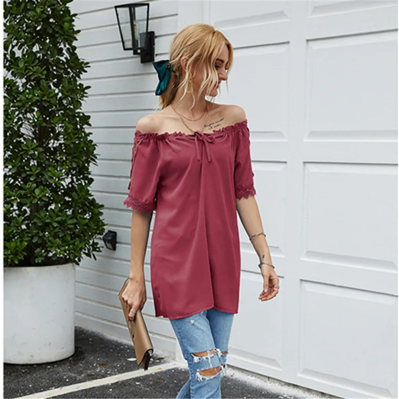 

Plus Size 5XL Top Women 2020 Summer Women T Shirt Casual Sexy Women Top