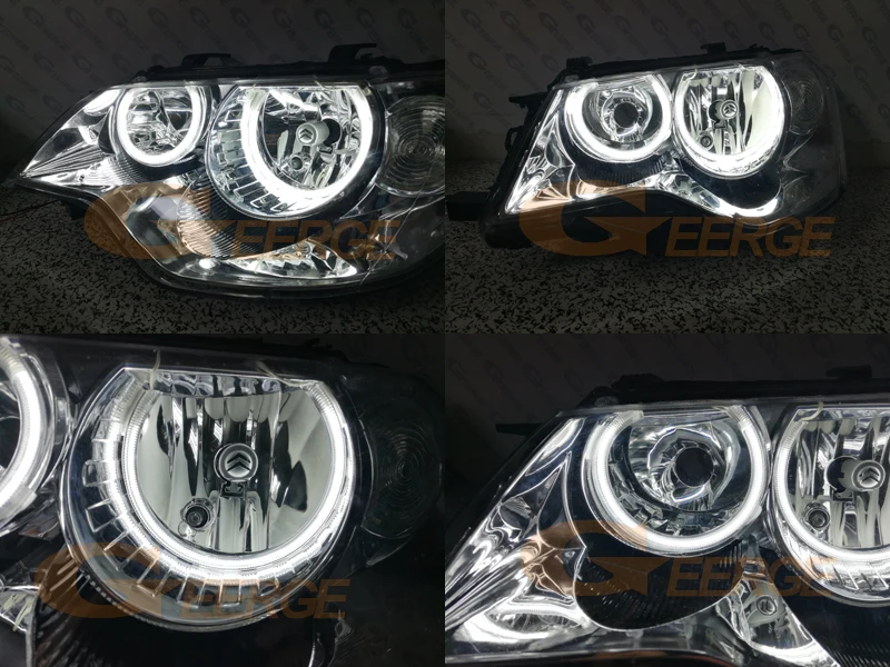 

For CITROEN C-Elysee 2008 2009 2010 2011 2012 Excellent Ultra bright CCFL Angel Eyes Halo Rings kit car Accessories Day Light