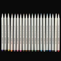 20 colors acrylic drawing graffiti marker pen painting drawing pen diy card write on stones glass for drawing art supplies