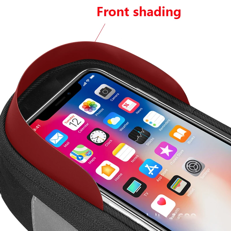 Сумка для сенсорного экрана велосипеда мобильный телефон емкость л горного