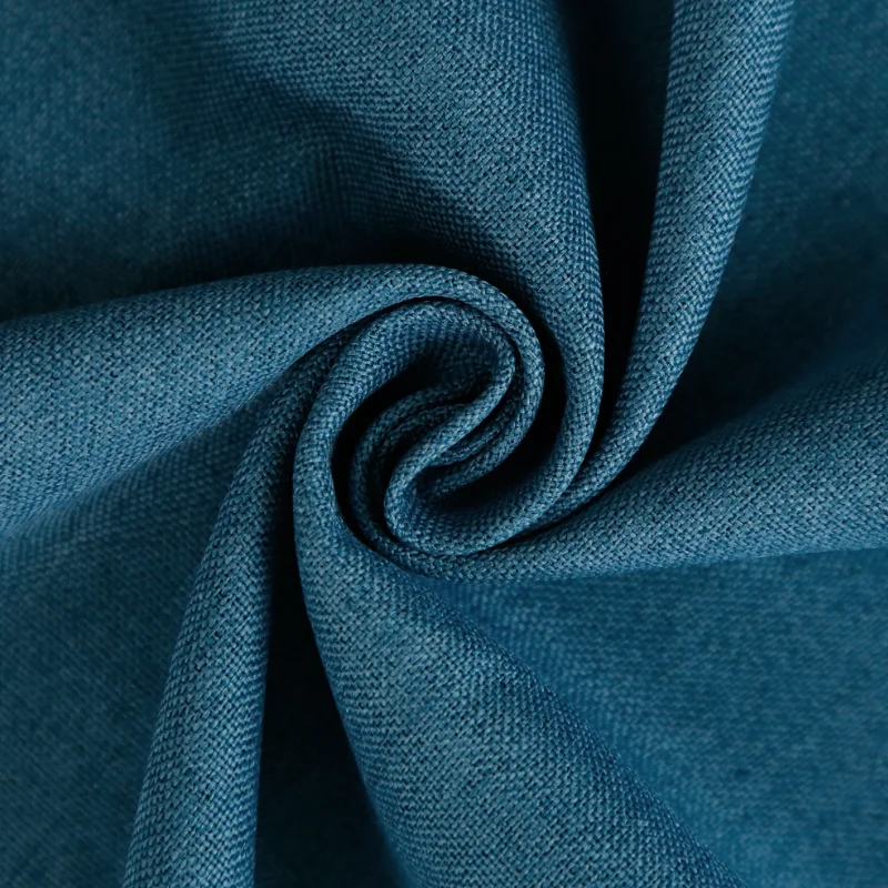 Light blue Льняные затемненные шторы для гостиной, спальни, одноцветные современные шторы для кухни, занавески на окна, Индивидуальный размер - Цвет: Light blue