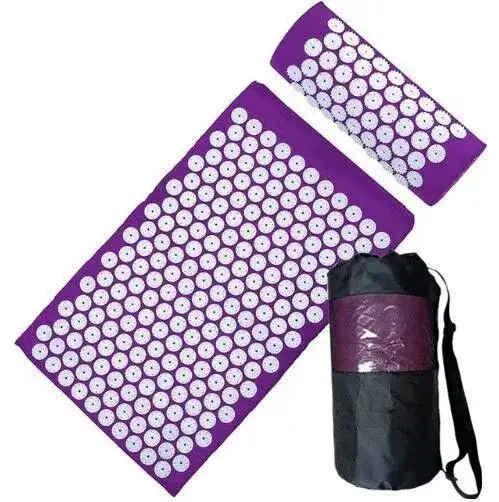 Yoga Mat Acupuncture Massage Pad Acupoint Cushion Coaster Relaxing Muscle Sports Pil |