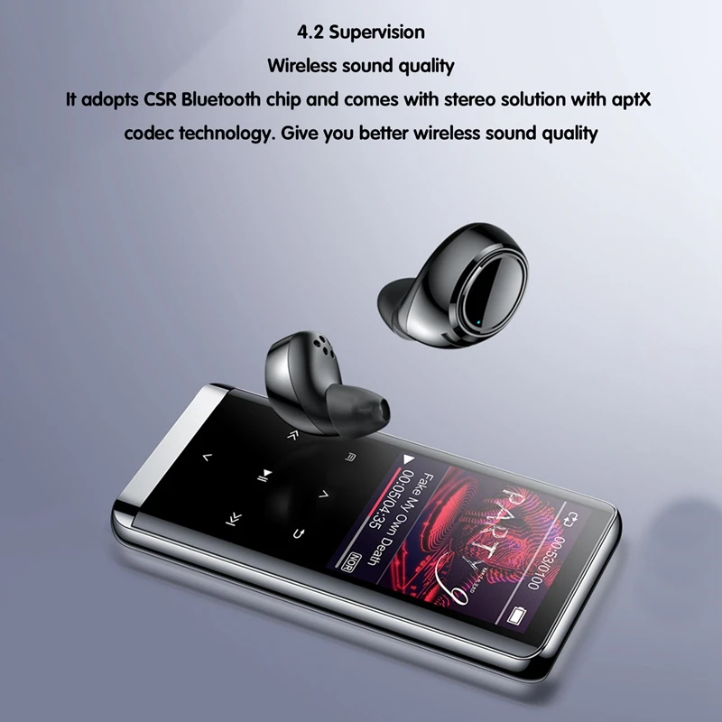 M13 музыкальный плеер HD шумоподавление Mp3 без потерь Bluetooth Mp4 8 ГБ с функцией записи