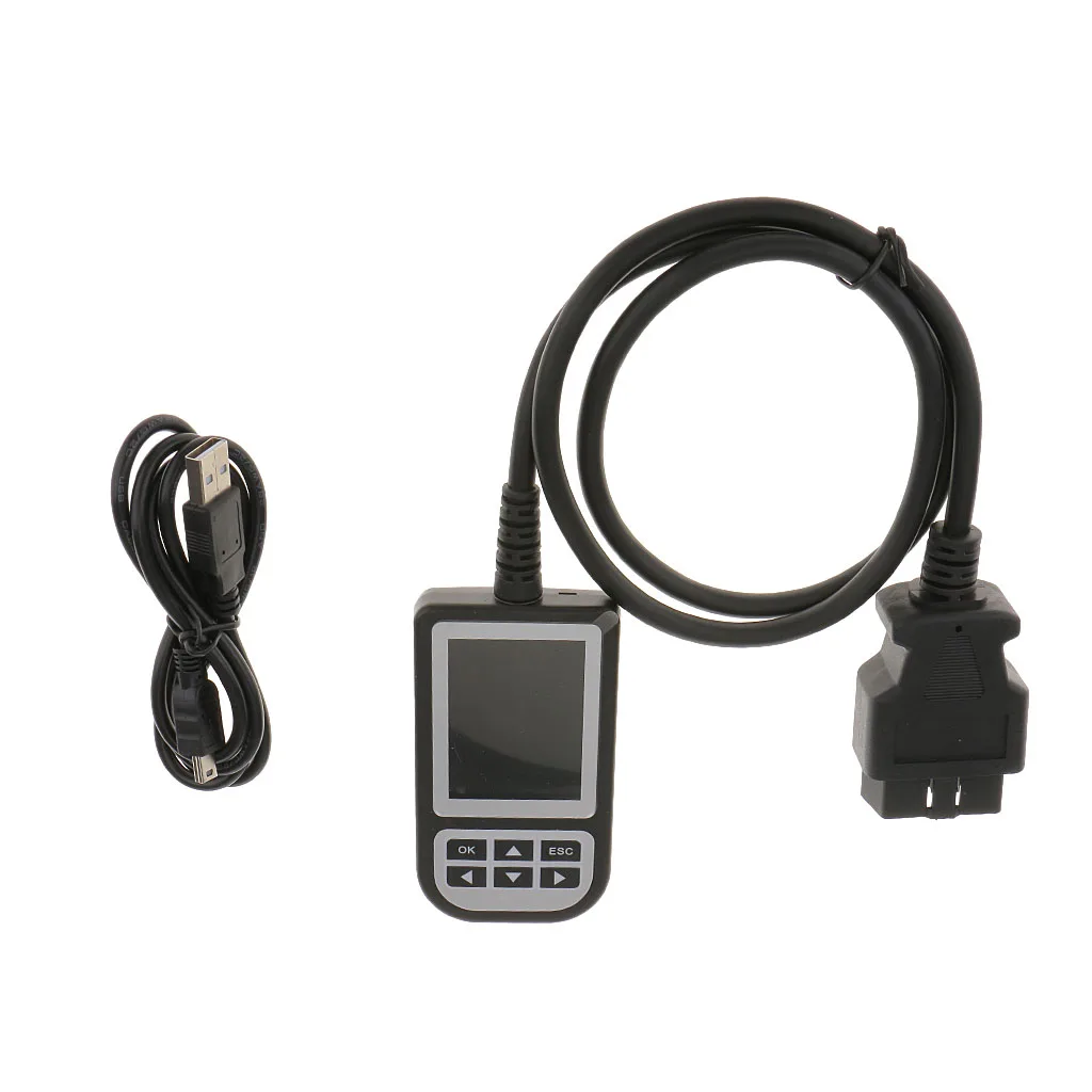 C110 OBD2 EOBD сканер ABS SRS диагностический считыватель кодов ошибок для