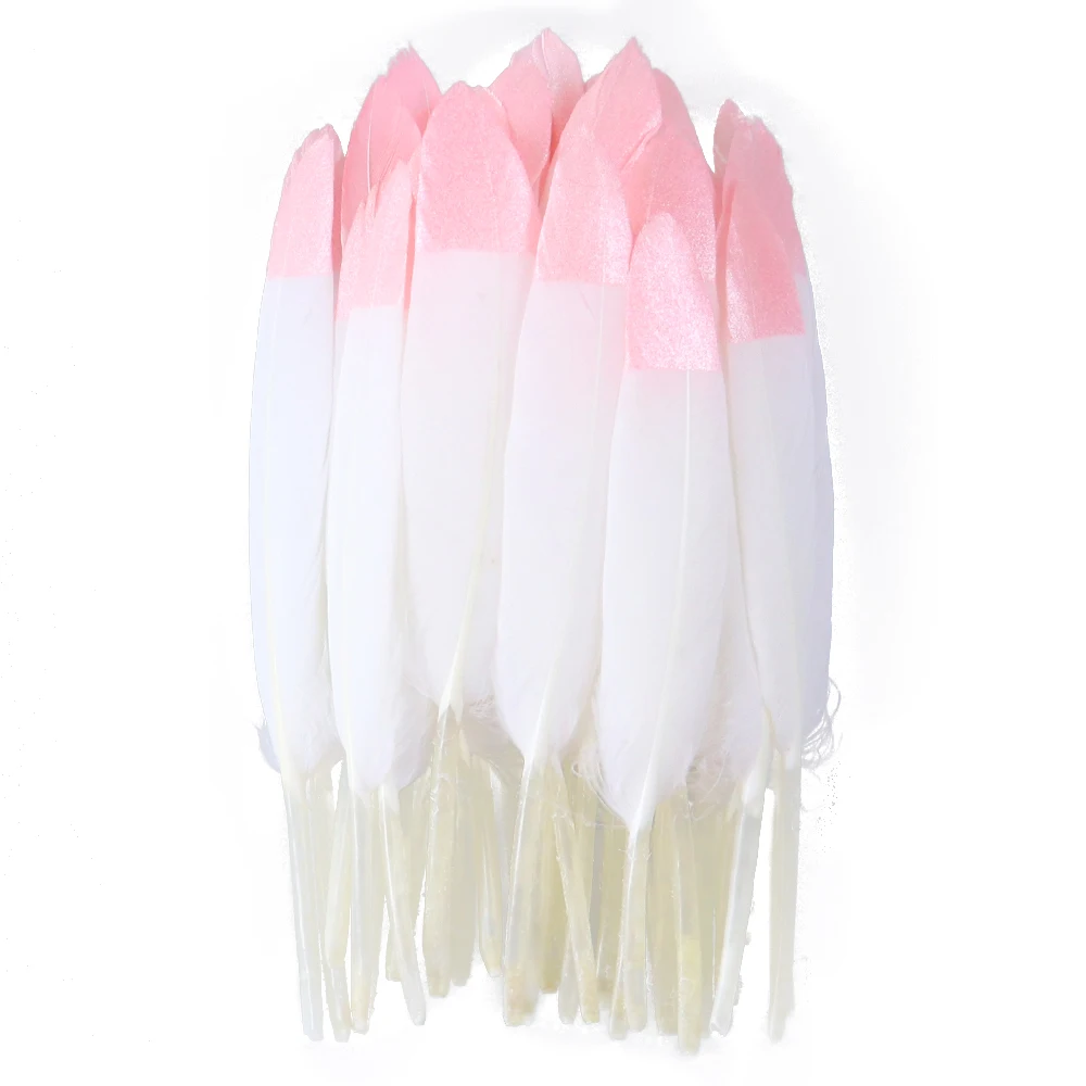 

Окрашенные гусиные перья, сделай сам, изготовление ювелирных изделий, 10-15 см, прямые гусиные перья, аксессуары ручной работы, карнавальные декоративные перья