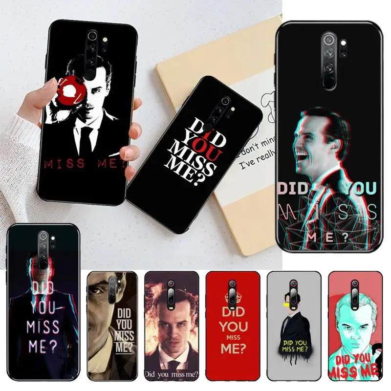 Вы не упустили меня moriarty sherlock DIY Окрашенные блестящие фотообои для Redmi Note 8 8A 8T 7 6 6A 5