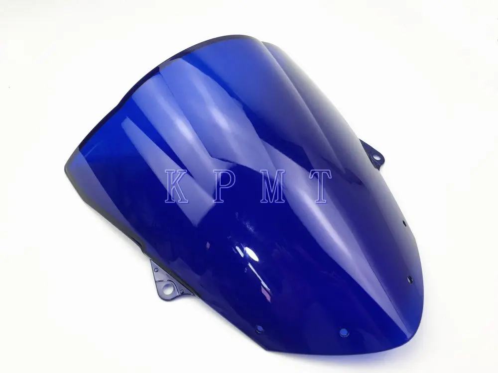 Ветровое стекло с двойными пузырьками для Kawasaki ZX6R 2009 2010 2011 2012 2013 2014 2015 ZX 6R 636 10R 08 09 10