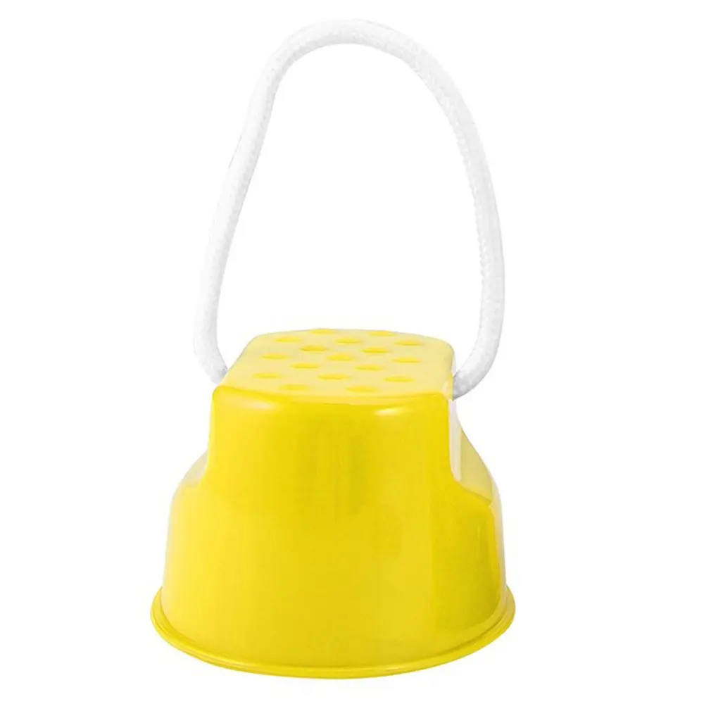 

OCDAY 7 Colors Walk Stilt Jump Toy Plastic Smile Face Pattern Children Outdoor Fun Sports Balance Training Toy Best Gift