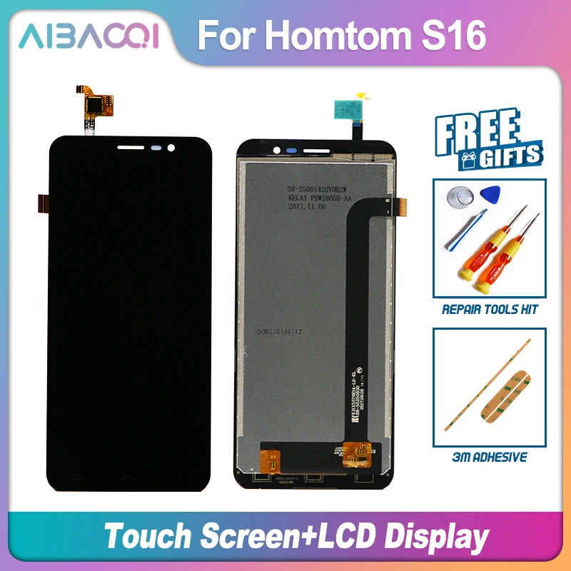 Оригинальный сенсорный экран AiBaoQi 5 дюйма + ЖК дисплей 1280X720 в сборе замена модели