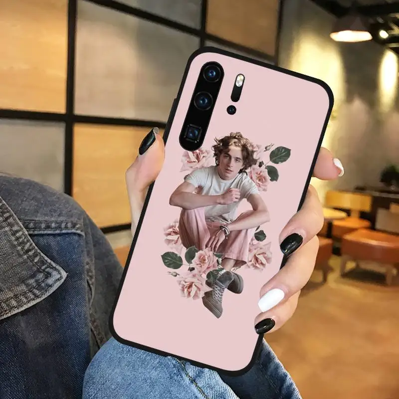 

Timothee Chalamet Phone Case black For Huawei honor Mate mate P 10 9X 10i 20 30 40 y7 lite pro p smart 2019